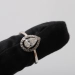 18K White Gold 0.88CT Diamond Ring