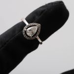 18K White Gold 0.88CT Diamond Ring