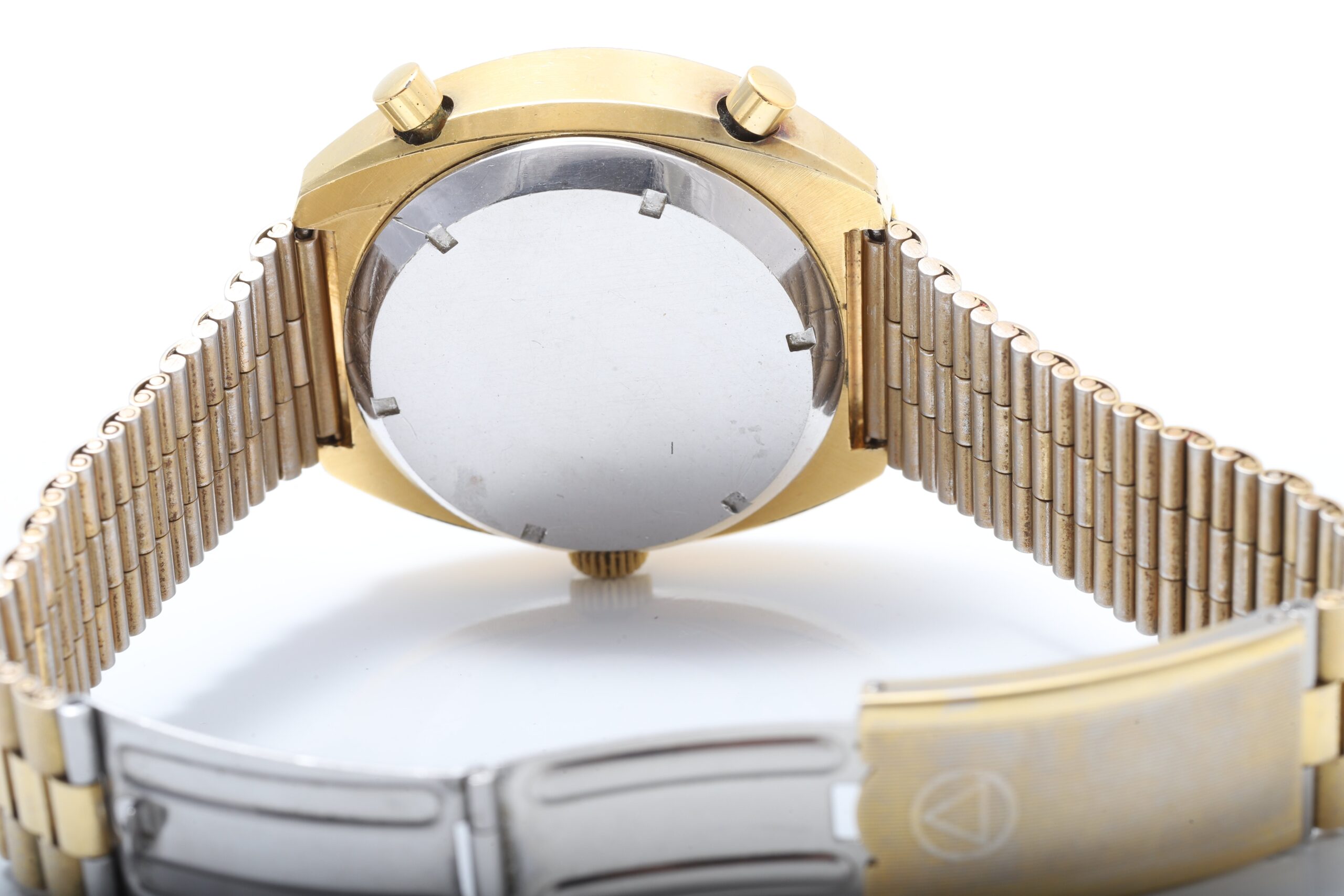 Heuer Leonidas Montreal Manual Wind Vintage 1970 s Gold Plated