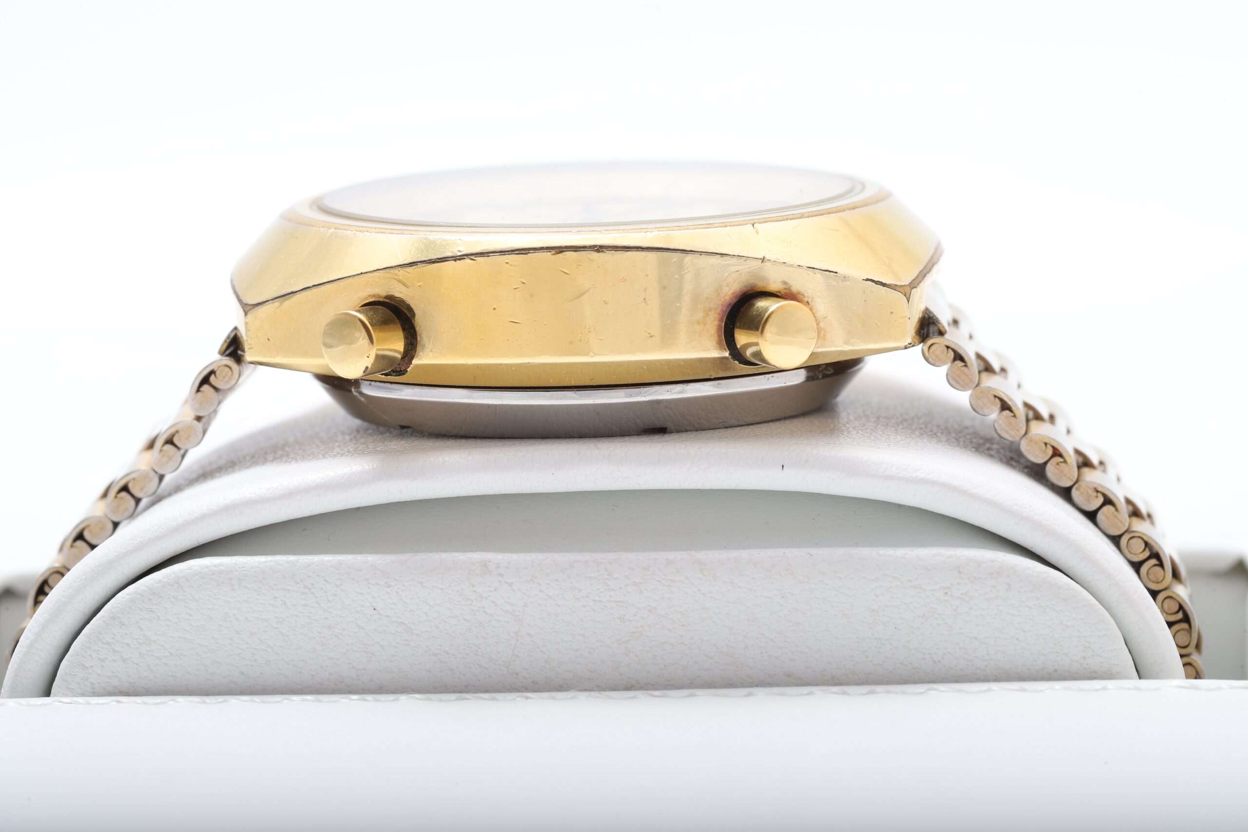 Heuer Leonidas Montreal Manual Wind Vintage 1970 s Gold Plated