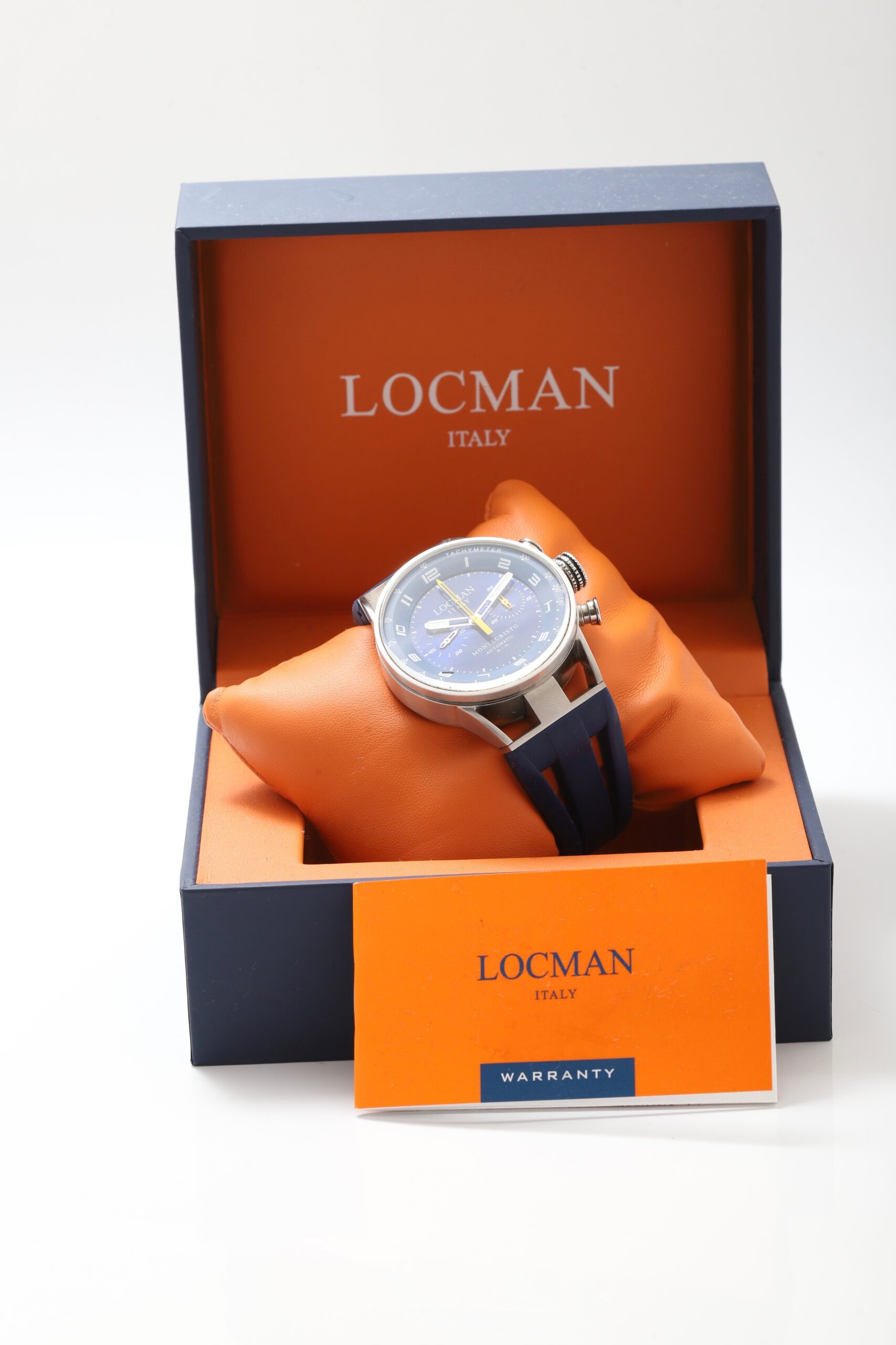 Locman Montecristo Ref.514 Automatic Chronograph 42mm Blue Face
