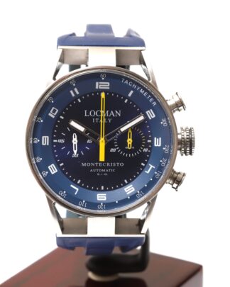 Locman Montecristo Ref.514 Automatic Chronograph 42mm Blue Face