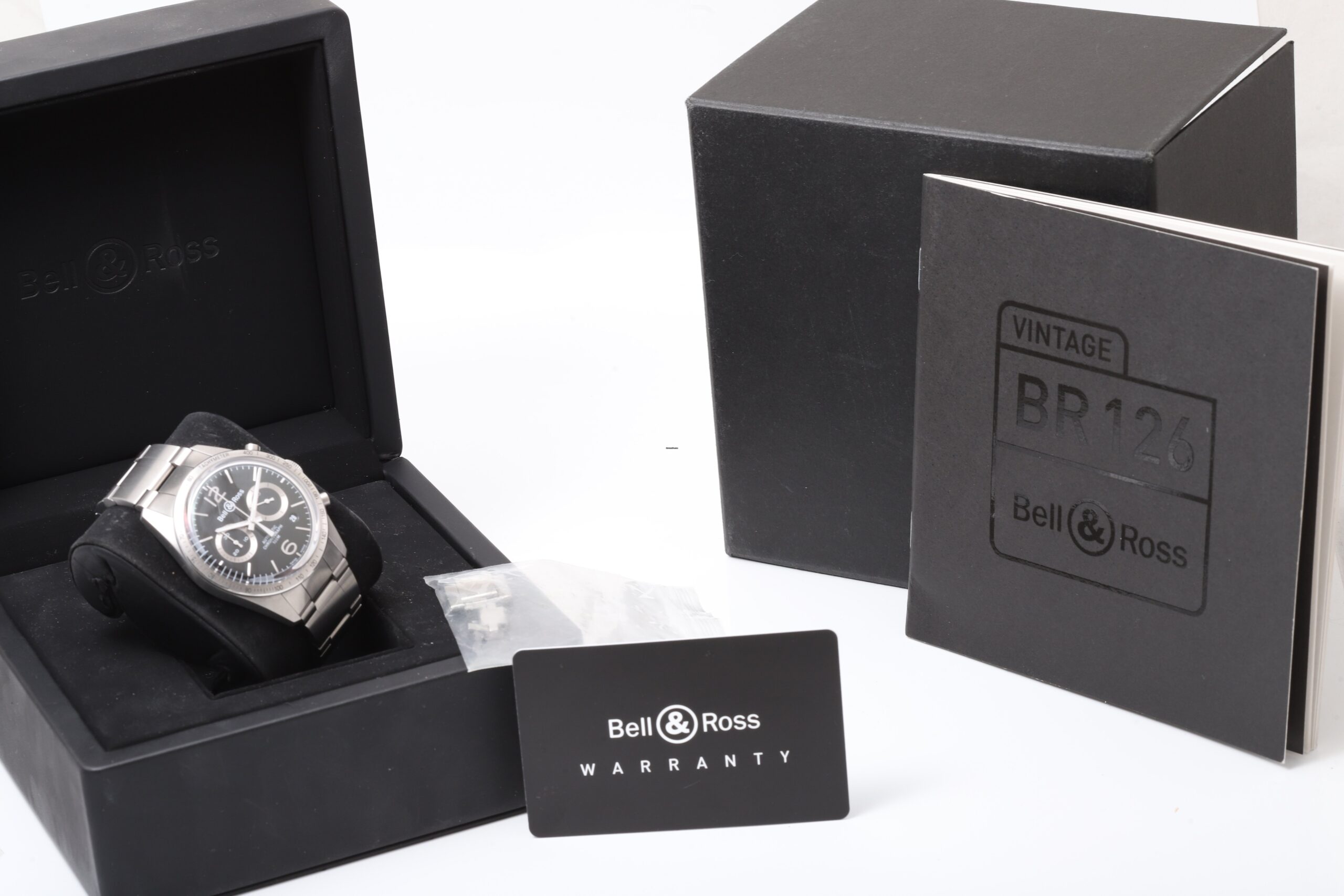 Bell & Ross Vintage Automatic Chronograph 41mm Mens Watch Bell & Ross Vintage Automatic Chronograph 41mm Mens Watch