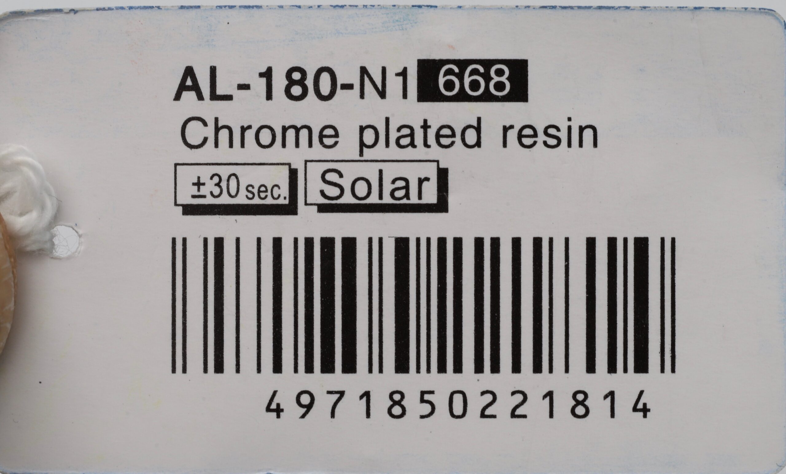 Casio AL-180-N1 Solar Alarm/Chrono Men’ s Watch