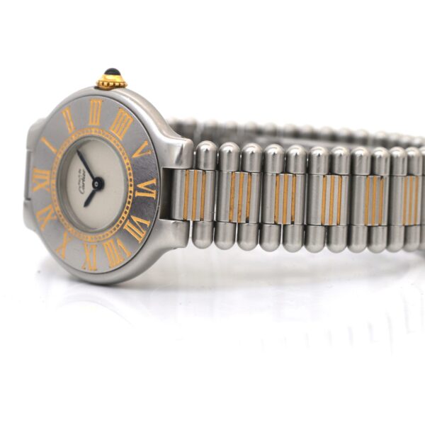 Cartier Must De 21 Quartz Steel & Gold 31mm Ladies Watch