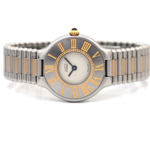 Cartier Must De 21 Quartz Steel & Gold 31mm Ladies Watch