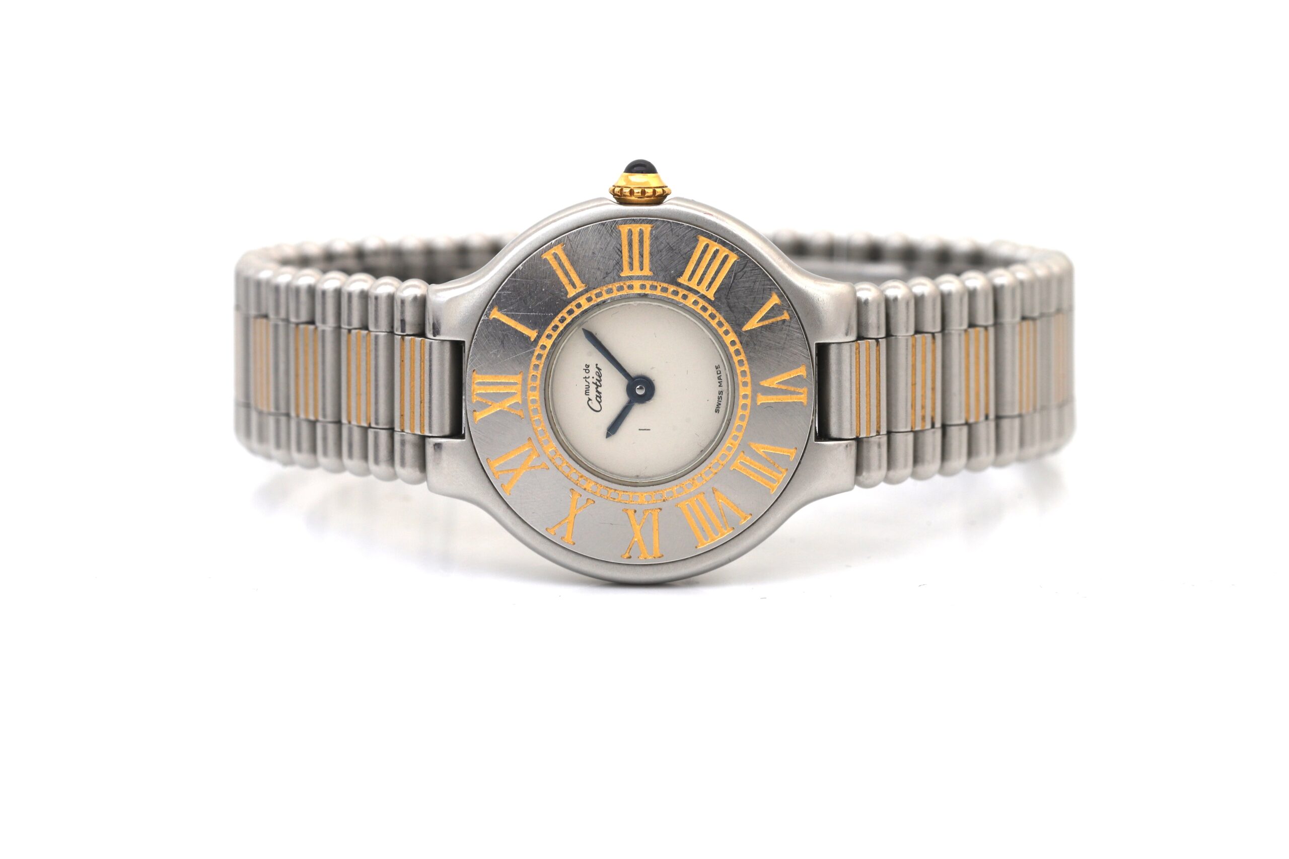 Cartier Must De 21 Quartz Steel & Gold 31mm Ladies Watch