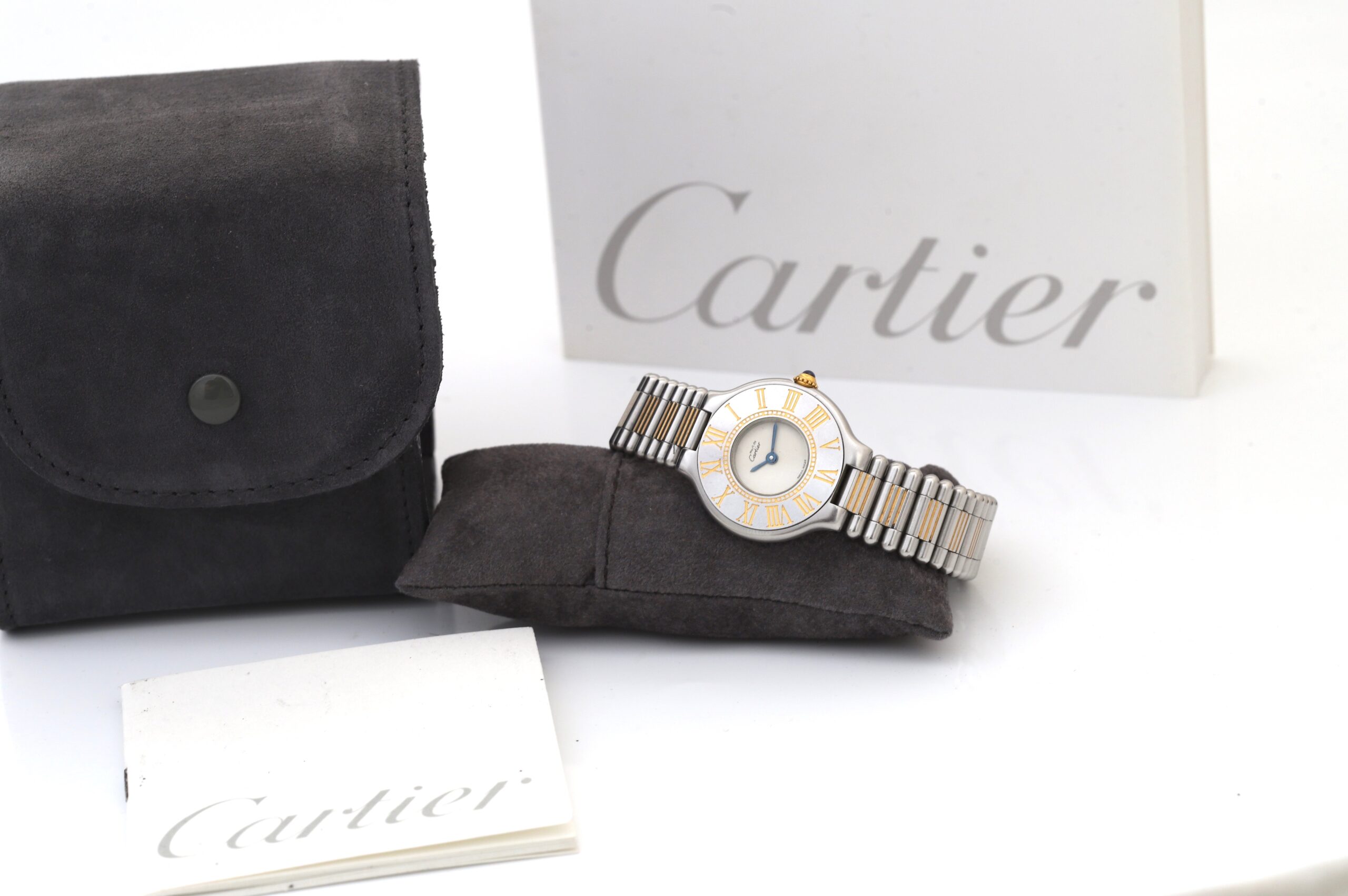 Cartier Must De 21 Quartz Steel & Gold 31mm Ladies Watch