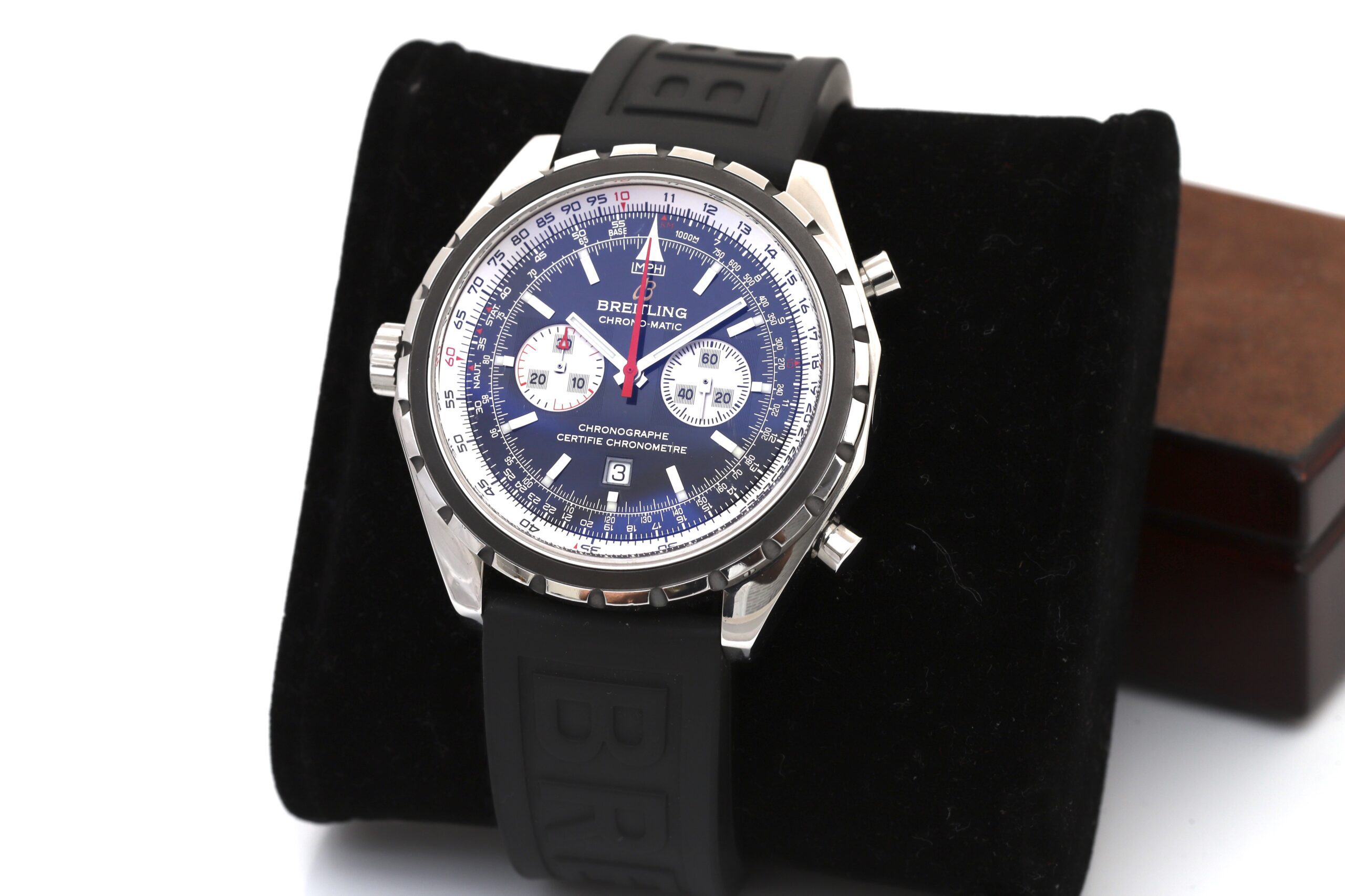 Breitling Chrono-matic 44mm Automatic Chronograph A41360 Men' s Watch
