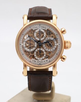 Chronoswiss Chronograph Skeleton Opus Rose Gold 41mm Automatic