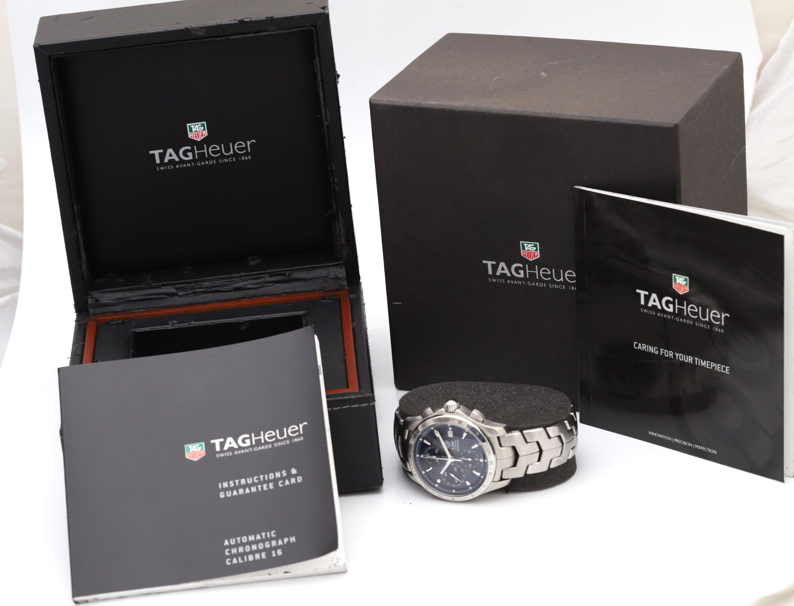 TAG Heuer Link 42mm Blue Dial Automatic Calibre 16 Chronograph