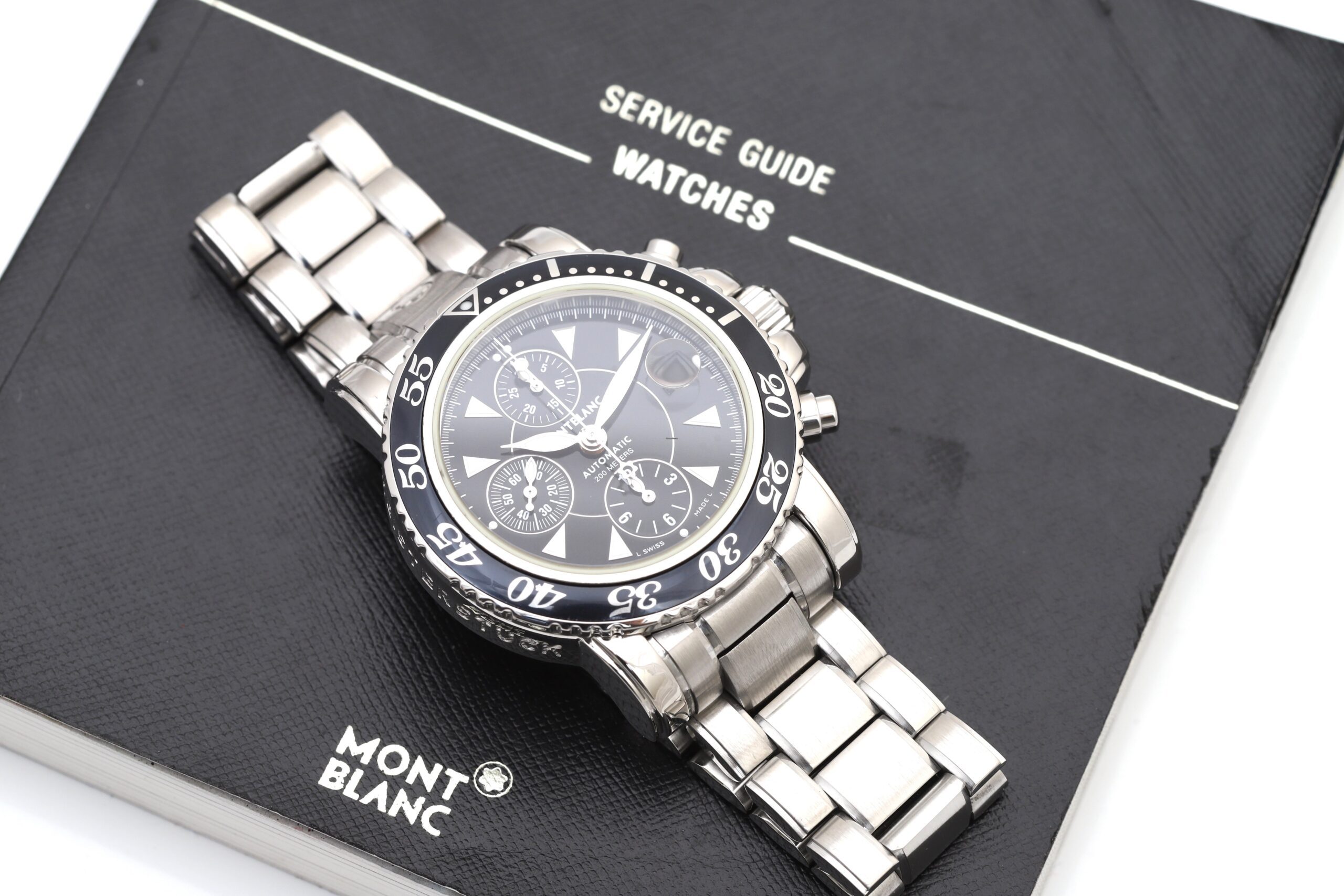 Montblanc Sport Chronograph 41mm Automatic 7034 Stainless Still Montblanc Sport Chronograph 41mm Automatic 7034 Stainless Still