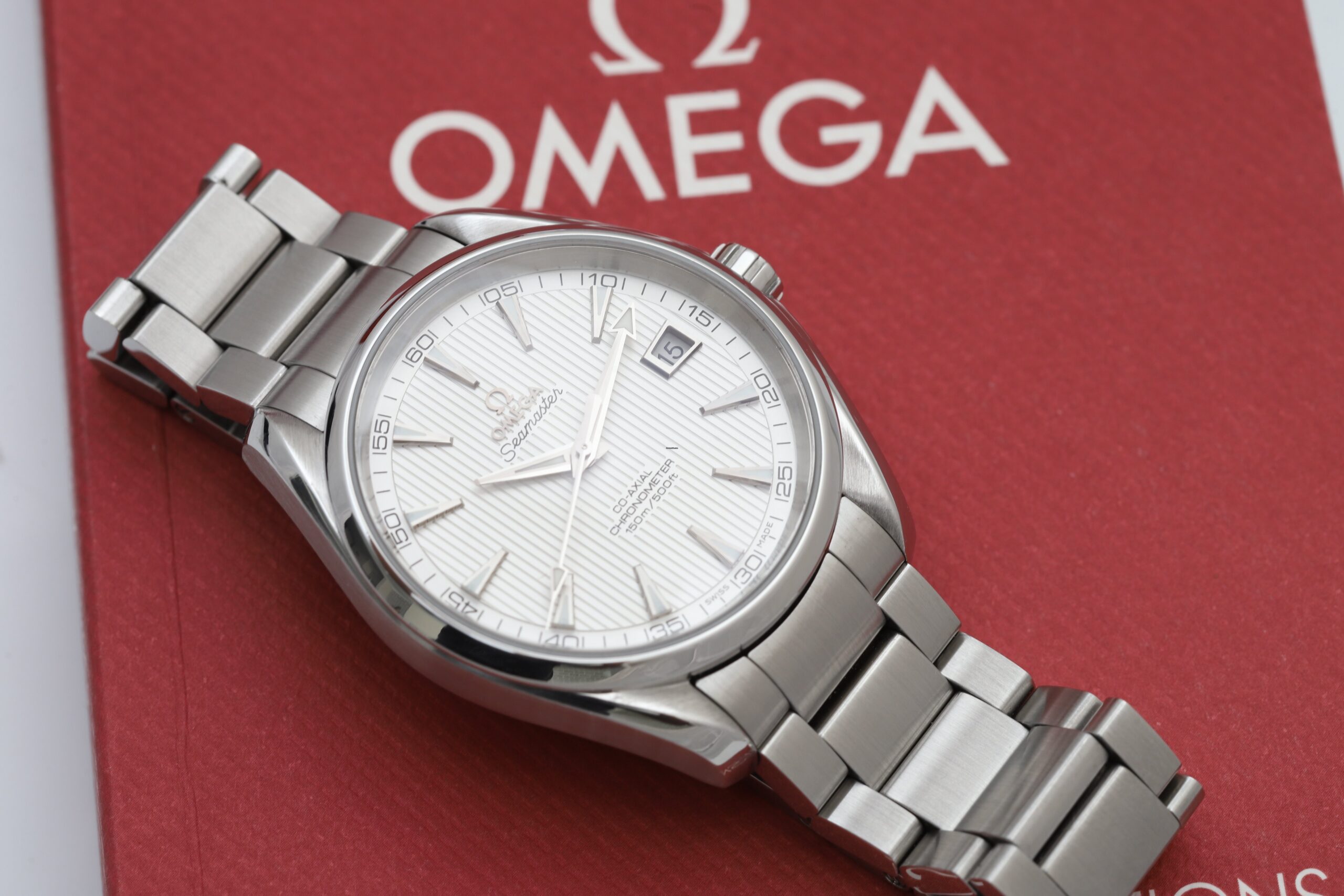 Omega Seamaster Aqua Terra 41.5mm Co-Axial 8500 White Dial