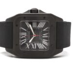 Cartier Santos 100 Large 3774 Stainless Steel Black DLC Automatic