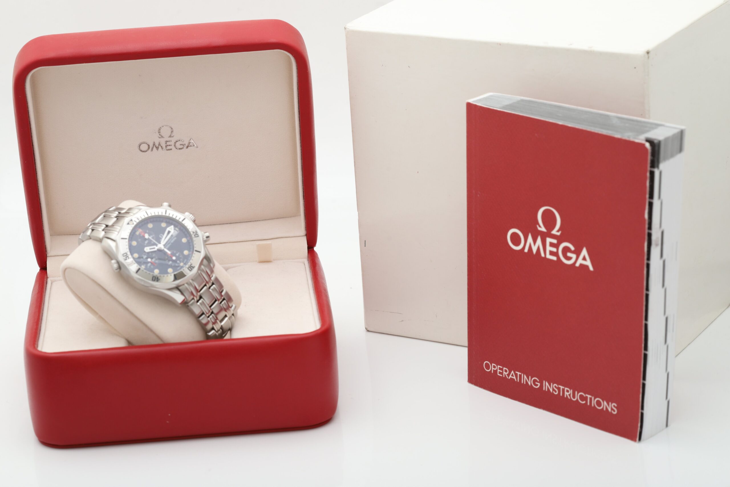 Omega Seamaster Professional 300m Blue 41mm Automatic Chronograph Watch