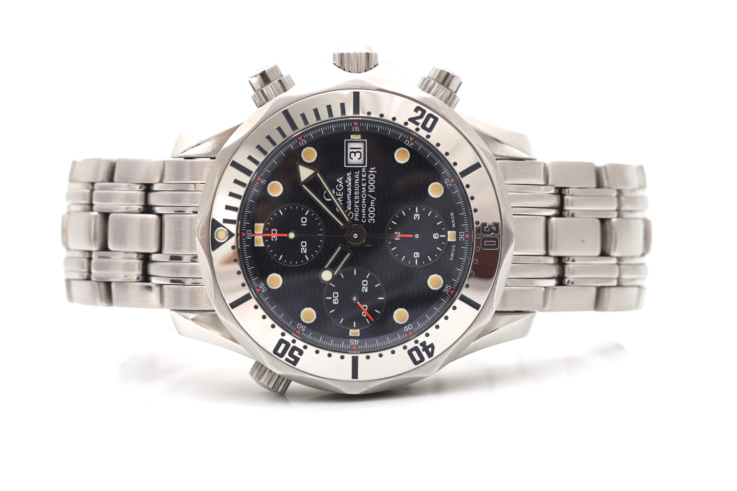 Omega Seamaster Professional 300m Blue 41mm Automatic Chronograph Watch