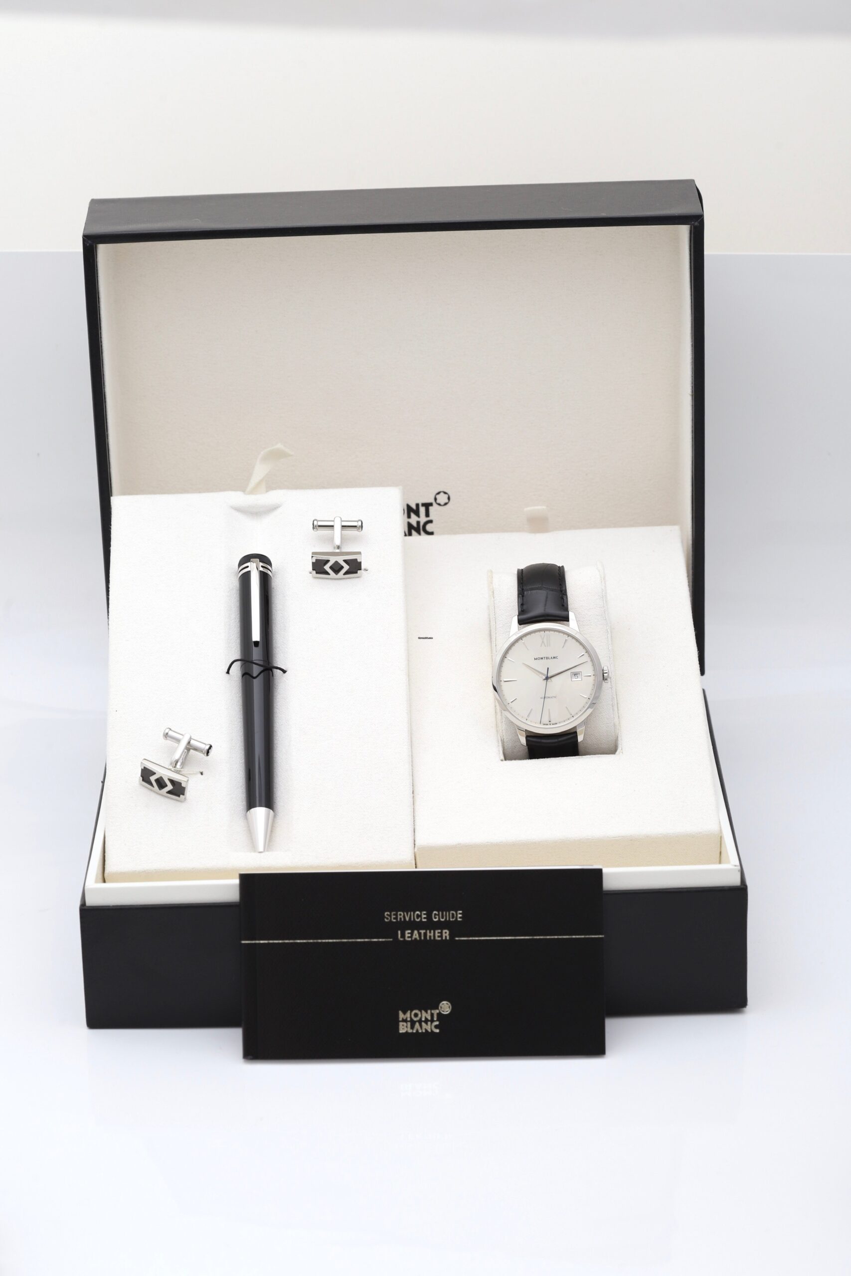 Montblanc Heritage Spirit Watch + Pen + Cufflinks Set