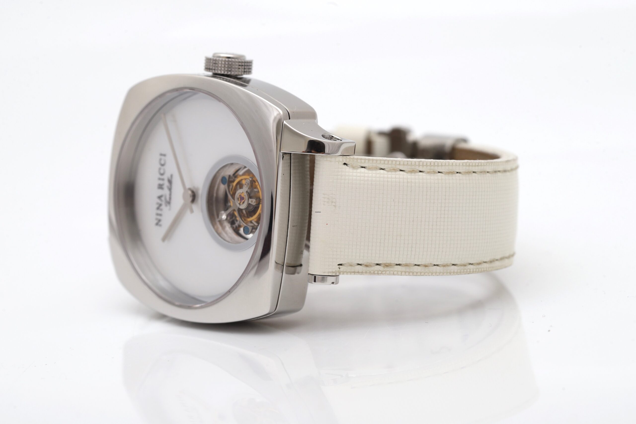 Nina Ricci N026 Tourbullion Mother of Pearl Dial 40mm Manual Wind