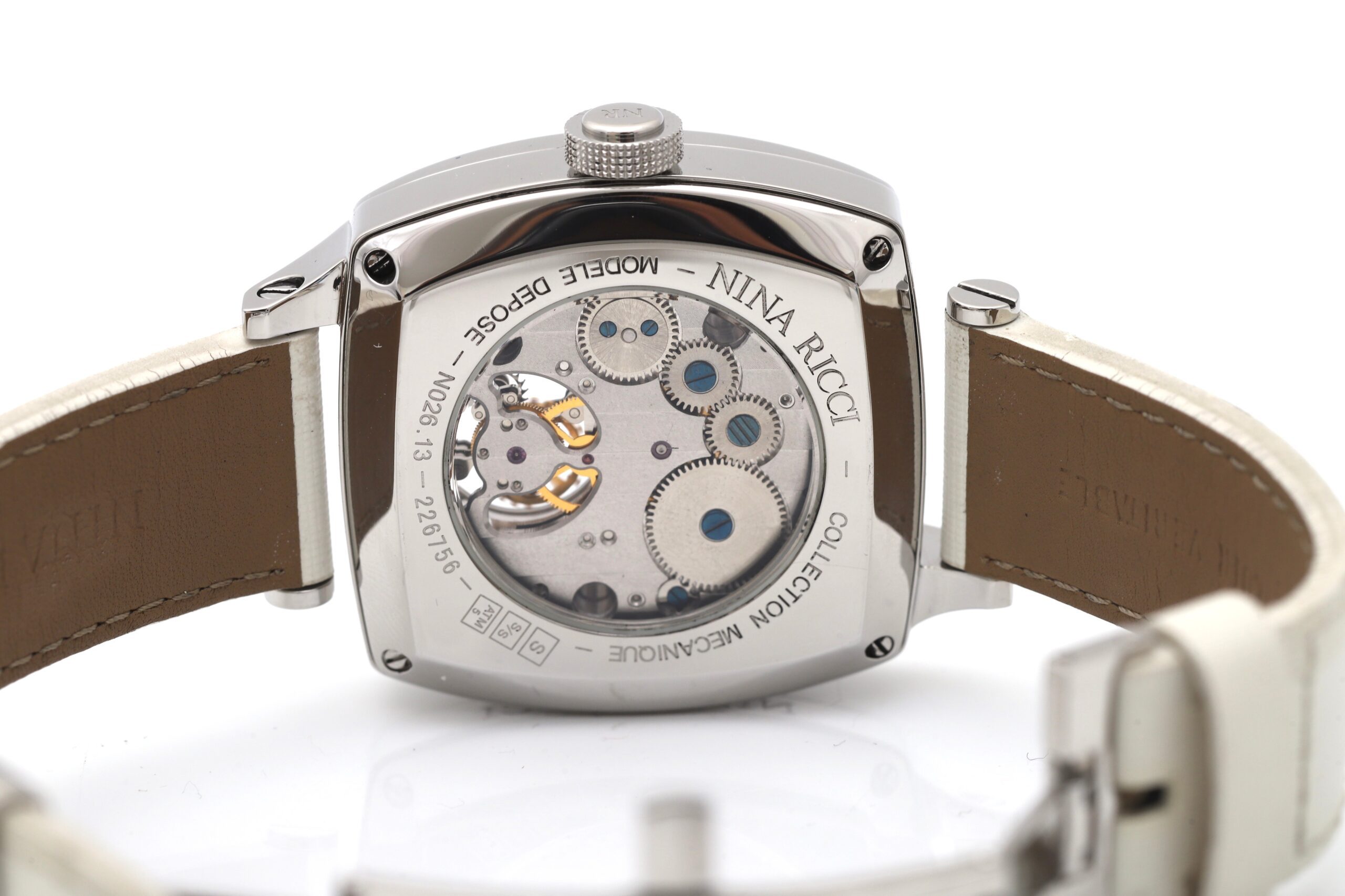 Nina Ricci N026 Tourbullion Mother of Pearl Dial 40mm Manual Wind