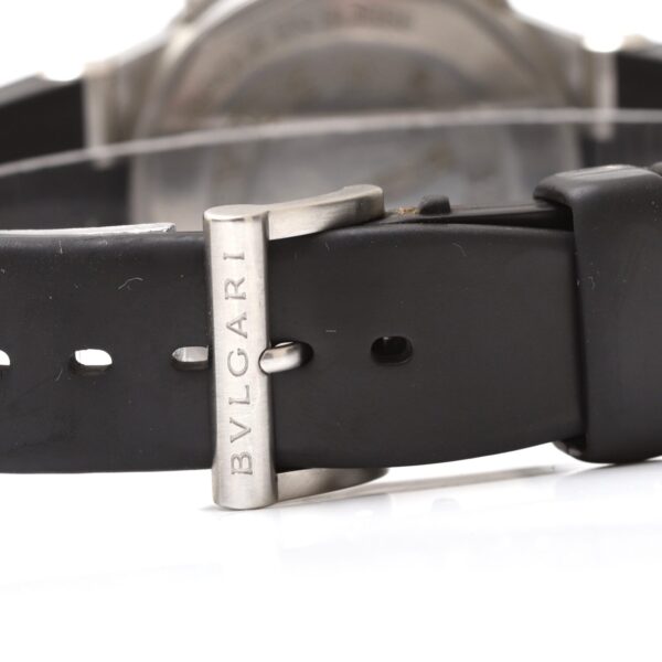 Bulgari Diagono Black Carbon Dial Chronograph 42mm Automatic