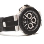 Bulgari Diagono Black Carbon Dial Chronograph 42mm Automatic