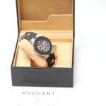 Bulgari Diagono Black Carbon Dial Chronograph 42mm Automatic
