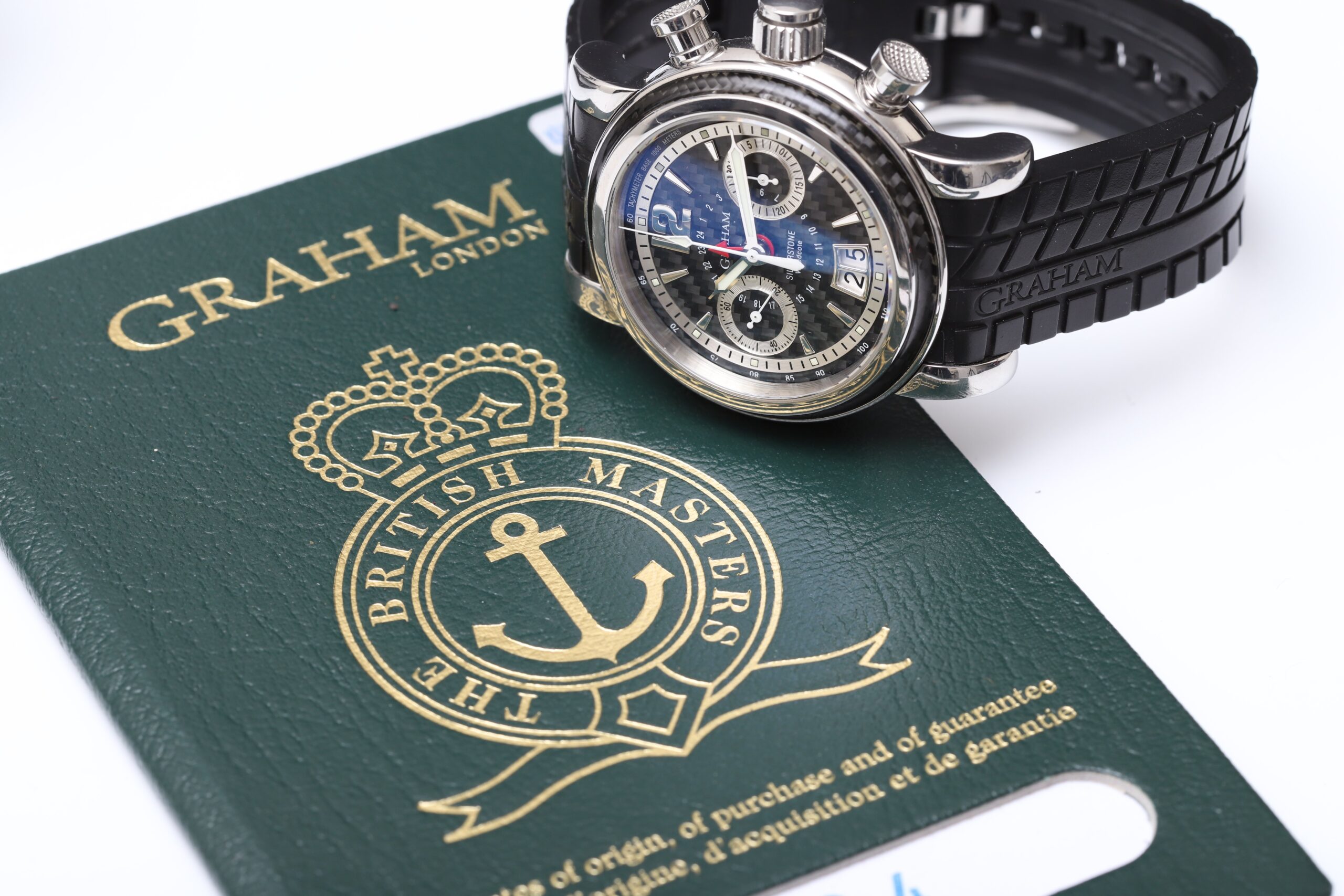 Graham Woodcote Ii Grand Silverstone GMT 44mm Automatic Chronograph