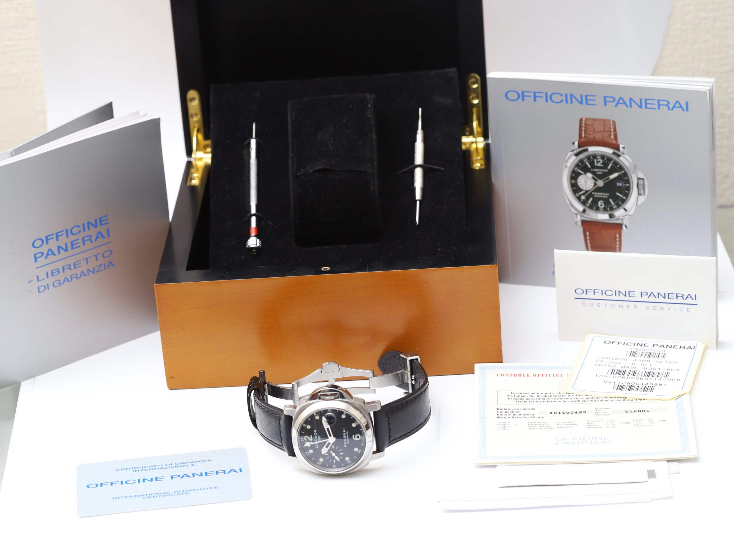 Panerai Luminor GMT 40mm PAM00159 Limited Edition