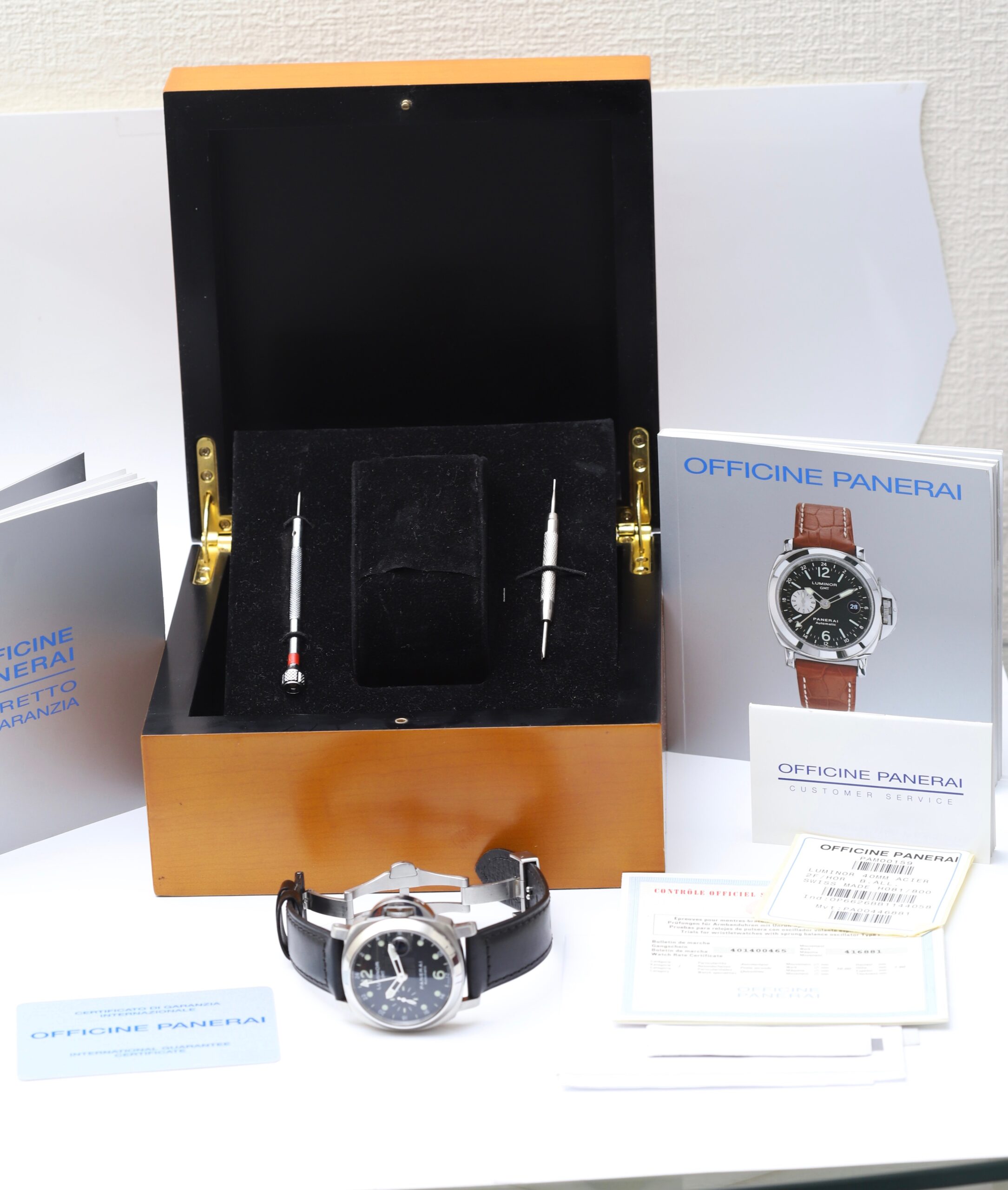 Panerai Luminor GMT 40mm PAM00159 Limited Edition