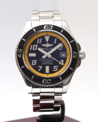 Breitling Superocean 42 Stainless Steel Automatic Yellow & Black