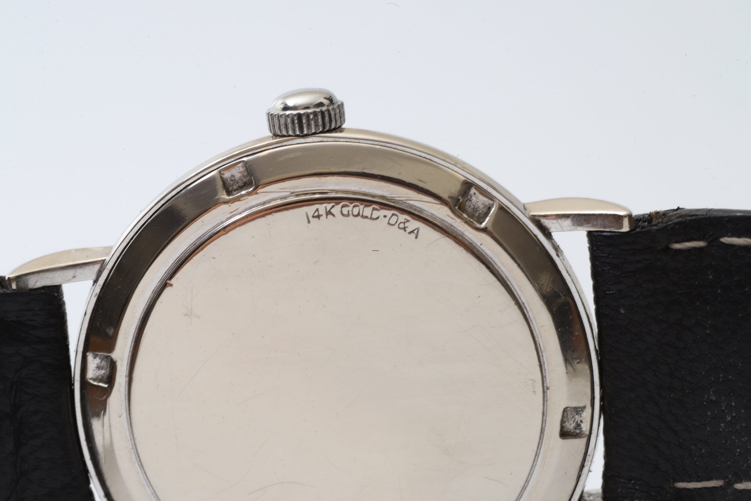 Jaeger-LeCoultre Galaxy Mystery Dial 14K Solid White Gold & Diamonds 1950s Vintage