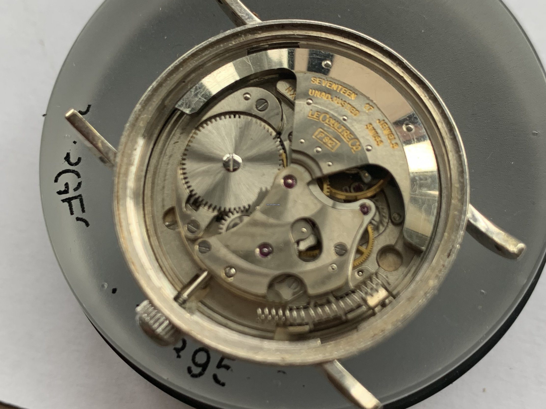 Jaeger-LeCoultre Galaxy Mystery Dial 14K Solid White Gold & Diamonds 1950s Vintage