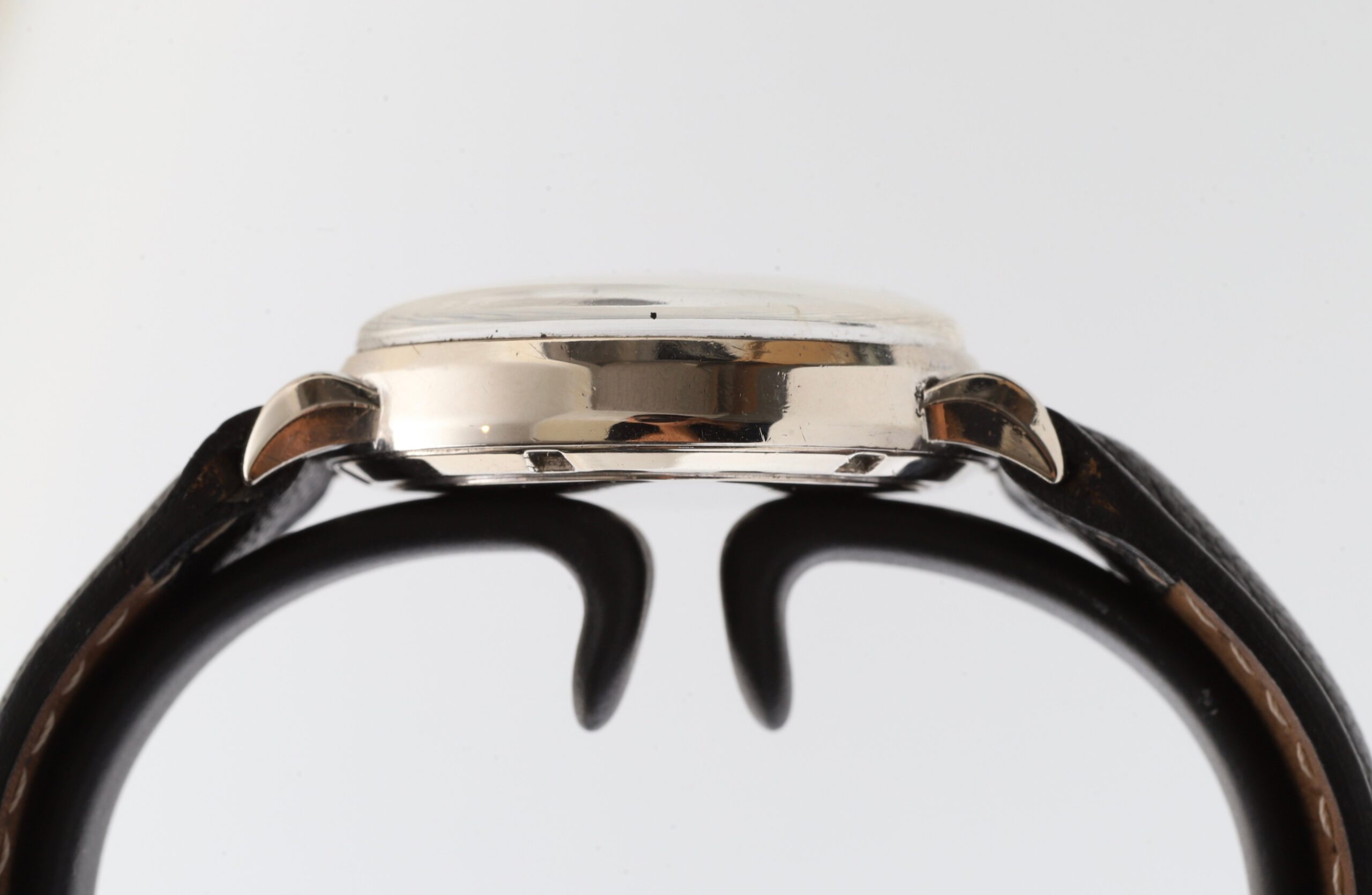 Jaeger-LeCoultre Galaxy Mystery Dial 14K Solid White Gold & Diamonds 1950s Vintage