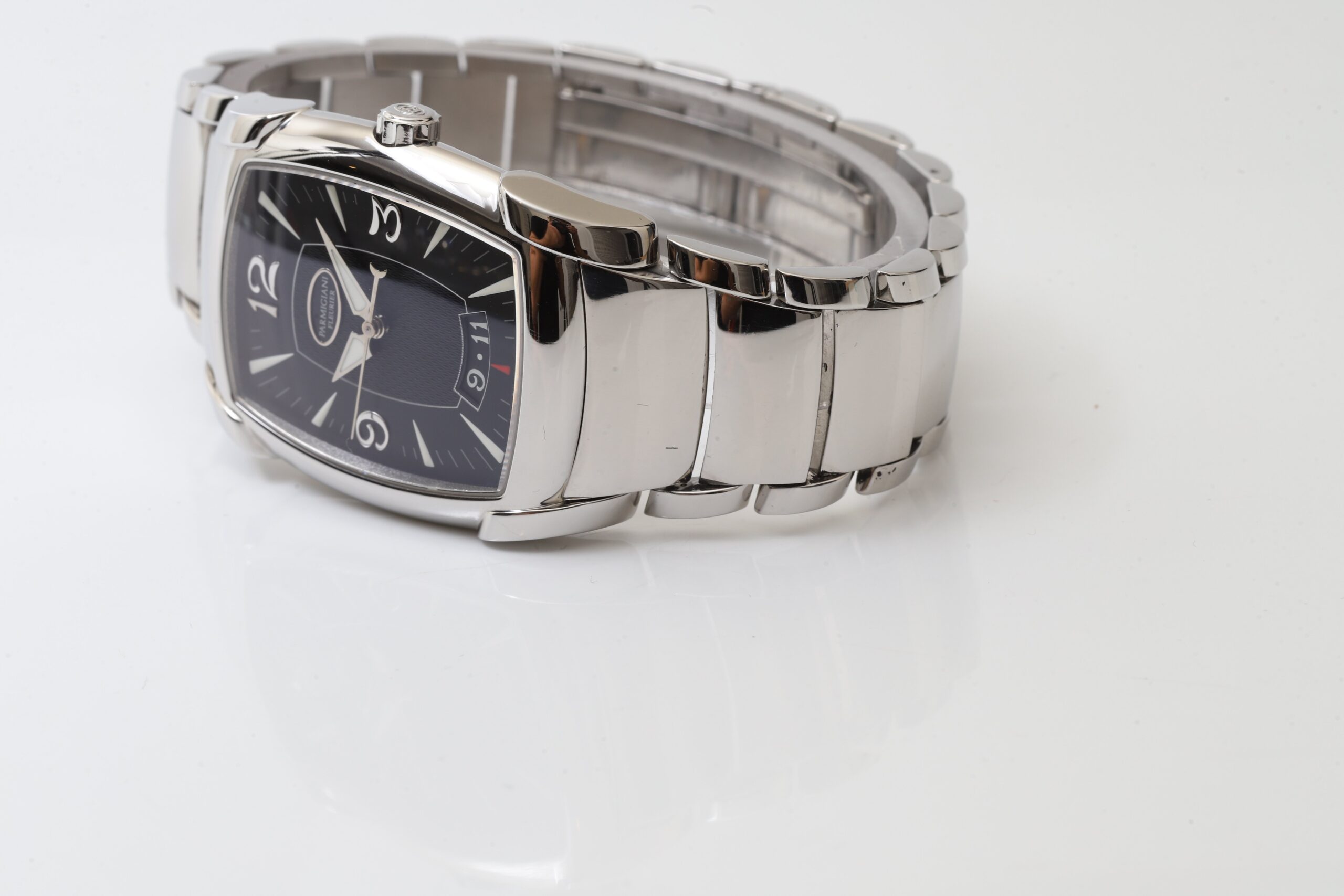 Parmigiani Fleurier Kalpa Kalparisma XL Grande Date Stainless Steel Automatic