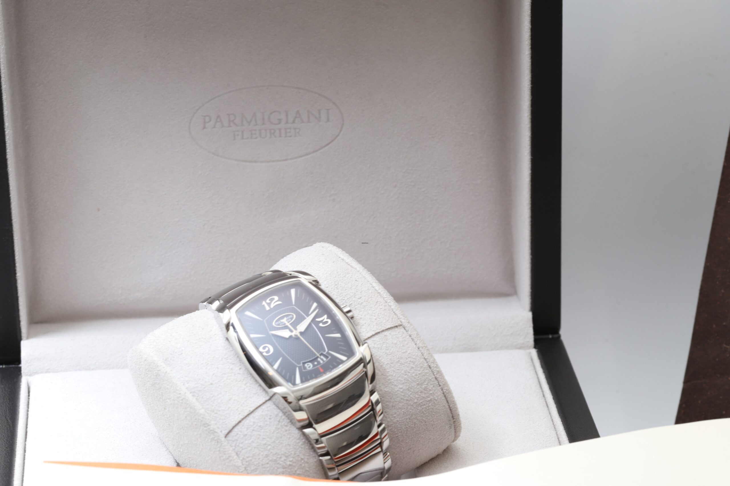 Parmigiani Fleurier Kalpa Kalparisma XL Grande Date Stainless Steel Automatic