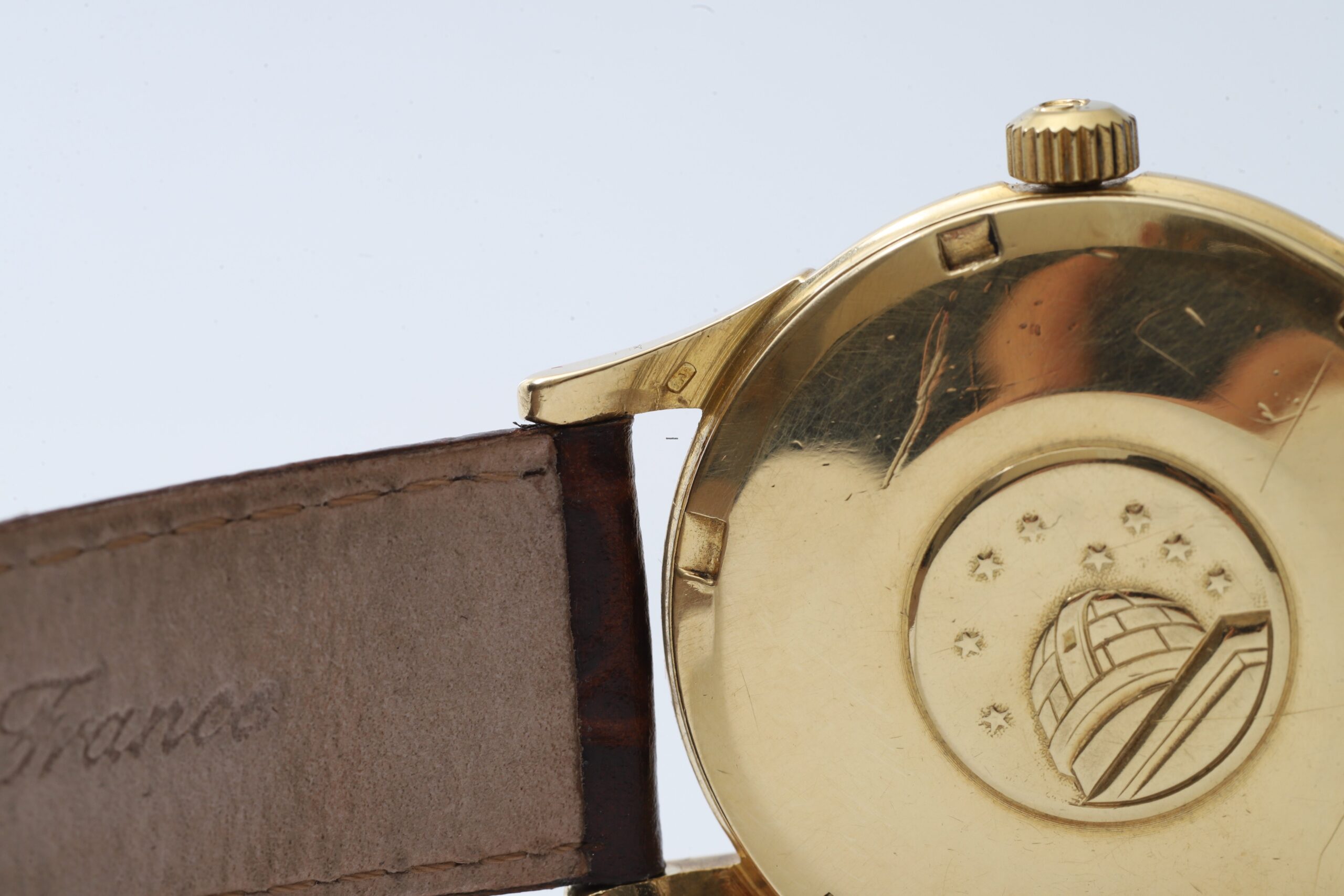 Omega Constellation Pie Pan Solid Yellow Gold 34mm Automatic Vintage 1959 Omega Constellation Pie Pan Solid Yellow Gold 34mm Automatic Vintage 1959