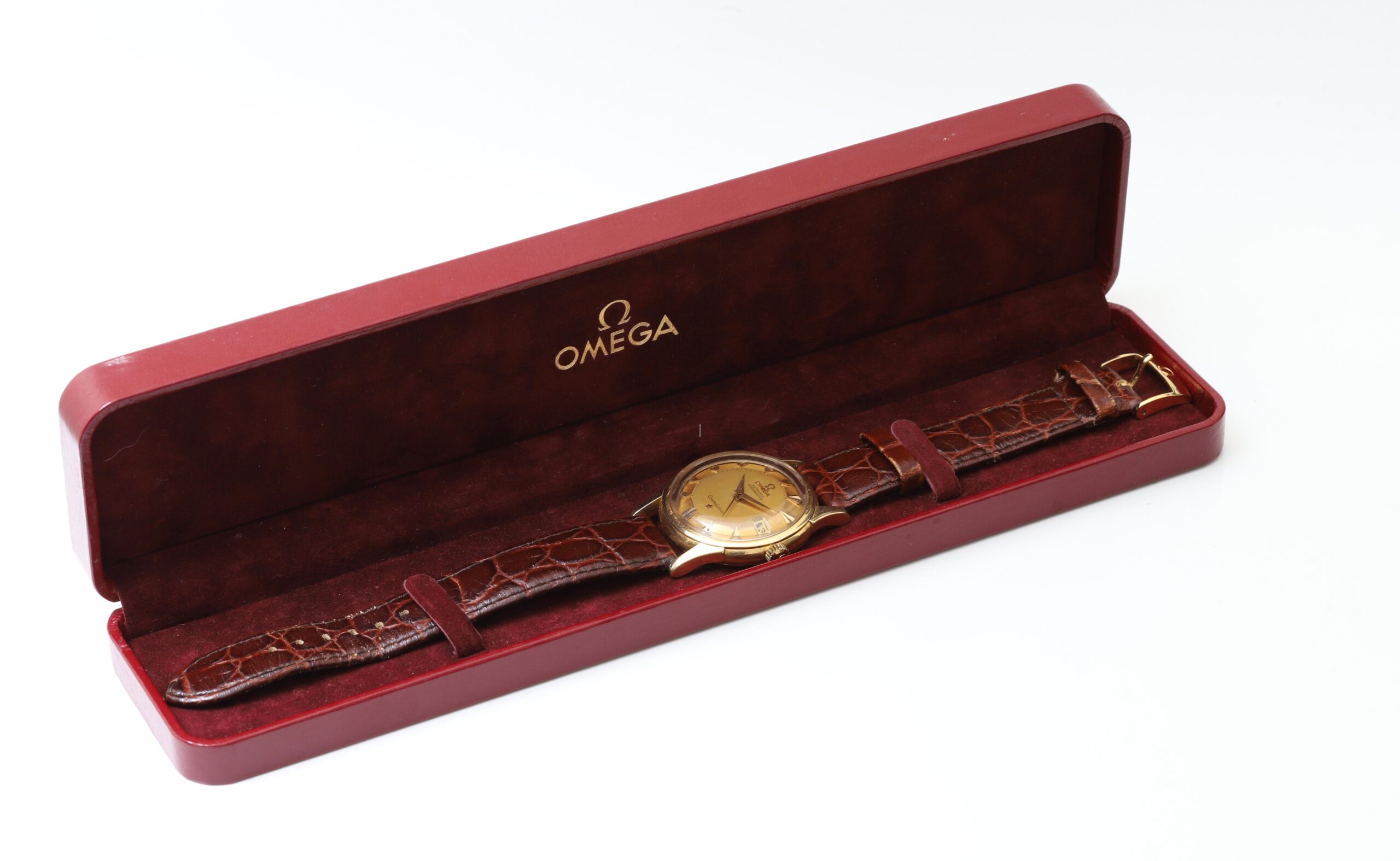 Omega Constellation Pie Pan Solid Yellow Gold 34mm Automatic Vintage 1959 Omega Constellation Pie Pan Solid Yellow Gold 34mm Automatic Vintage 1959