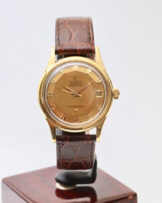 Omega Constellation Pie Pan Solid Yellow Gold 34mm Automatic Vintage 1959