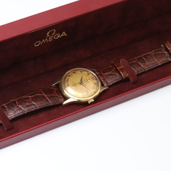 Omega Constellation Pie Pan Solid Yellow Gold 34mm Automatic Vintage 1959