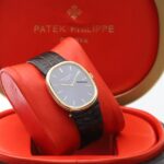 Patek Philippe Ellipse 18k Yellow Gold Manual Wind Blue Face