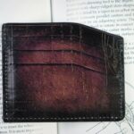 Bosphorus Leather Scripto Patina Purple Holder