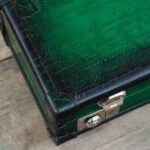 Petra Scripto Patina Green Watch Case for 8 Watches