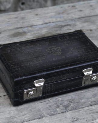 Petra Scripto Patina Dark Grey Watch Case for 8 Watches