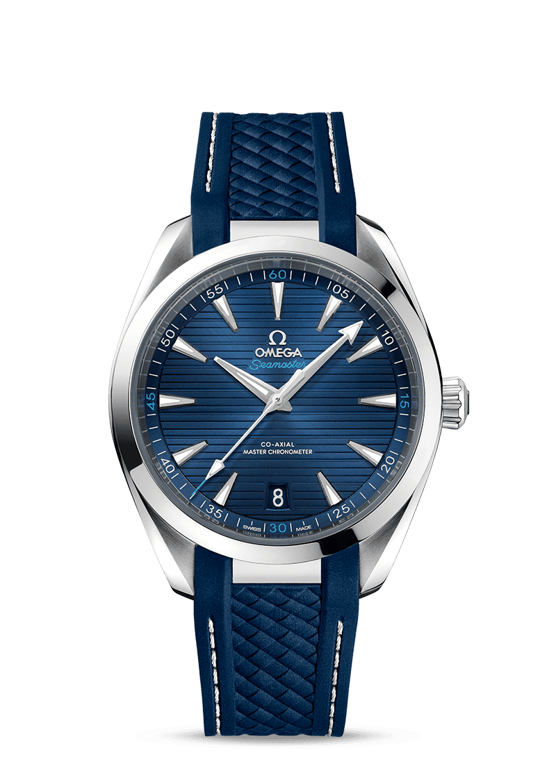 Omega Seamaster Aqua Terra 41mm Blue Dial Automatic Watch New