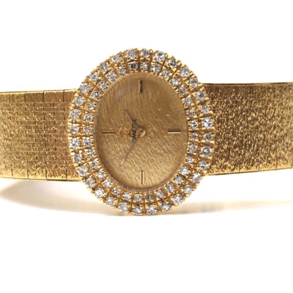 Omega De Ville 18k Yellow Gold & Diamond Mechanical