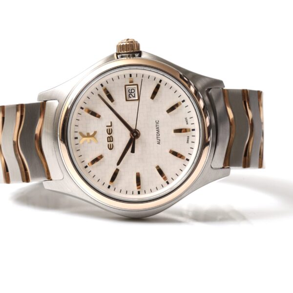Ebel Wave Steel & Rose Gold Automatic 40mm Men’s Watch