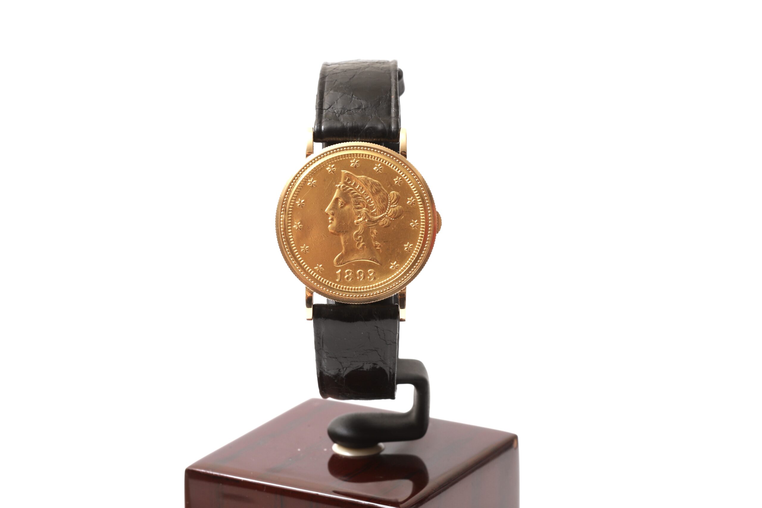 Piaget Coin Ten Dollars 1893 18k Yellow Gold 35mm Manual Wind