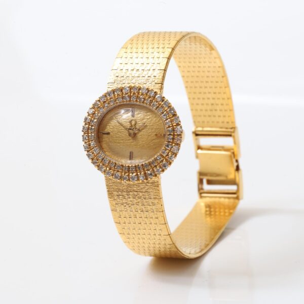 Omega De Ville 18k Yellow Gold & Diamond Mechanical