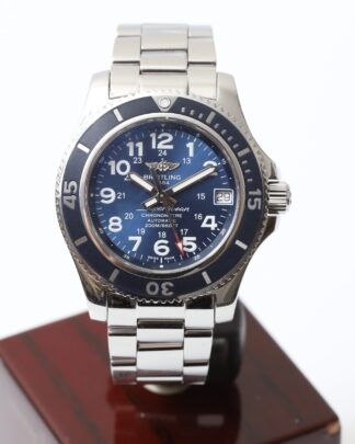 Breitling Superocean II 36mm Blue Face Stainless Steel