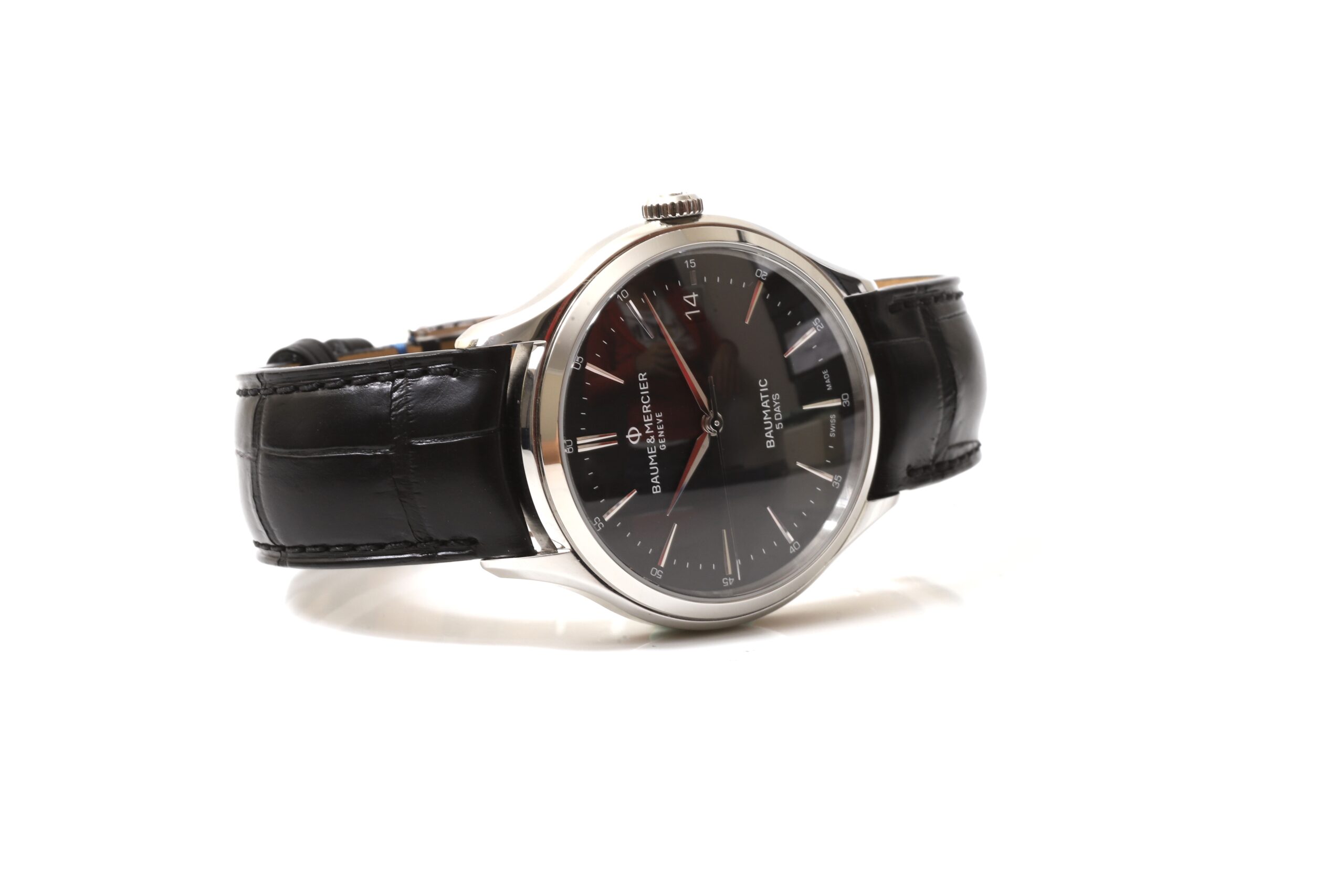 Baume & Mercier Clifton Baumatic 40mm Automatic Watch Baume & Mercier Clifton Baumatic 40mm Automatic Watch